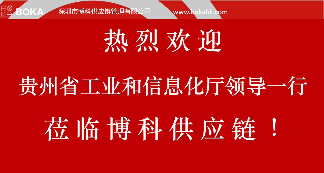 贵州工信厅金厅长一行考察抖圈供应链